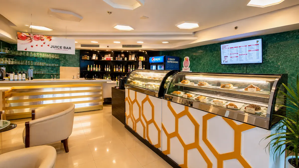 Punch Bowl 24/7 coffee and bakery outlet at Sea Pearl