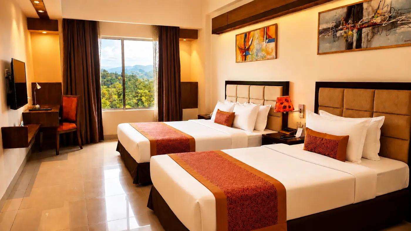 Superior Triple Hill View at Sea Pearl Beach Resort & Spa